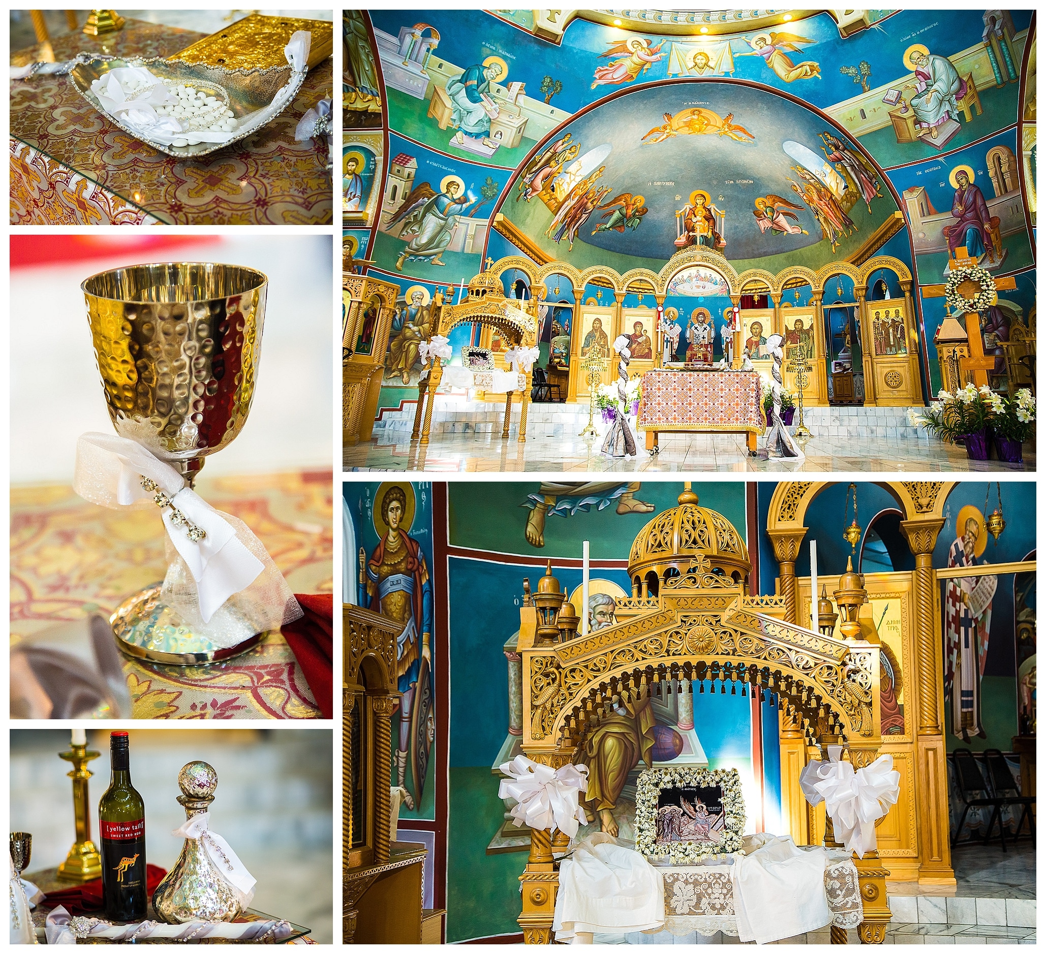 Gorgeous Interior of the St John the Baptist Greek Orthodox Church