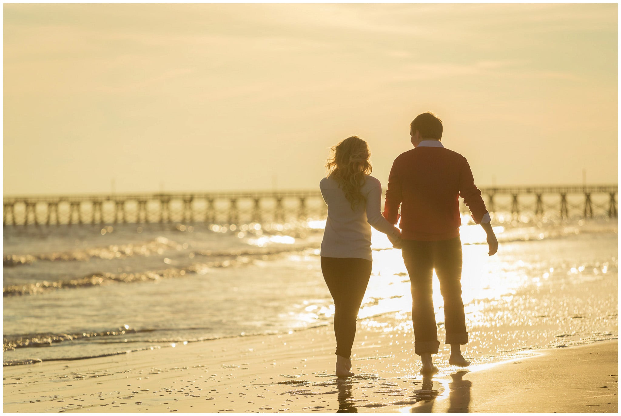 Myrtle Beach engagement photography by on the beach-10
