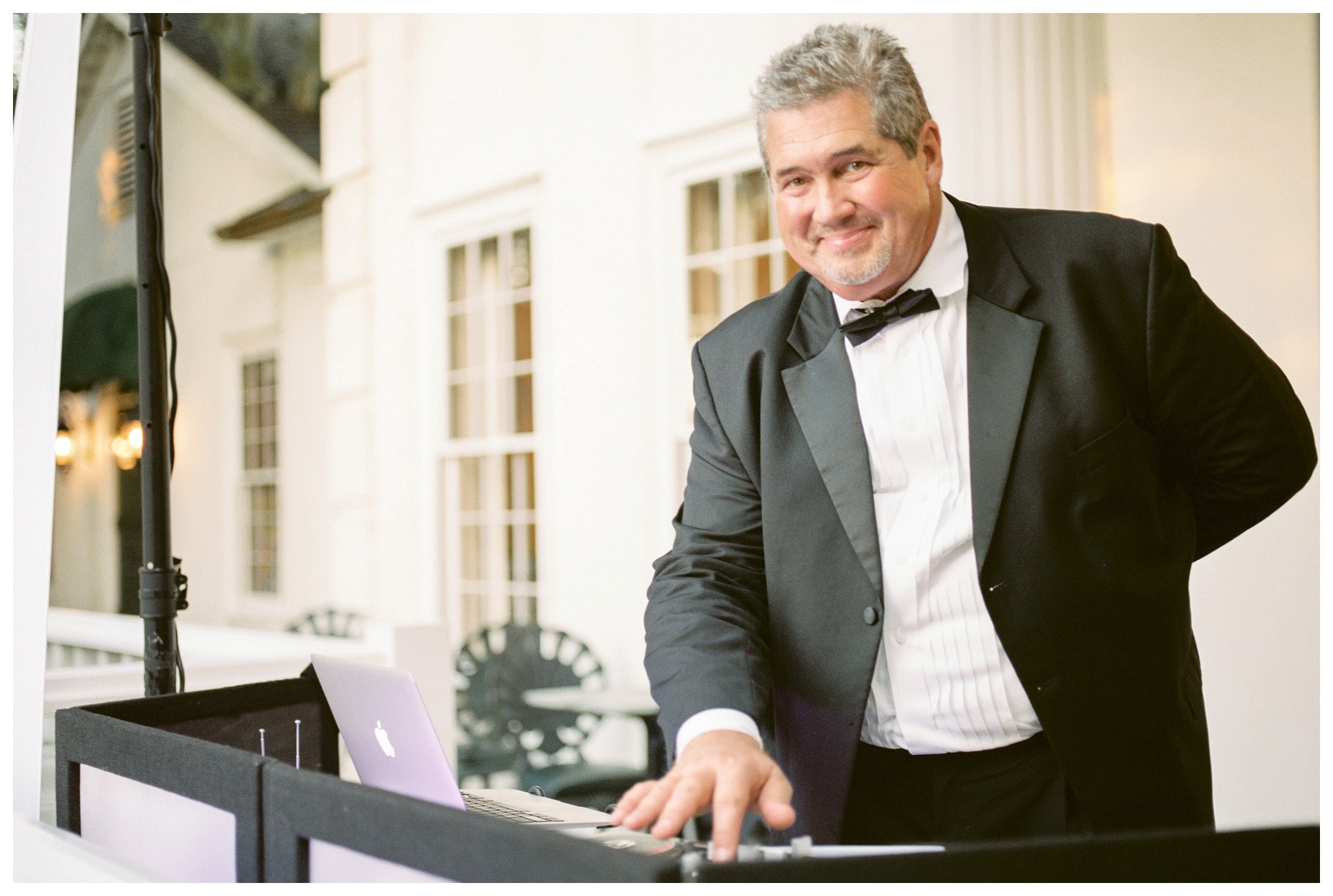 Paul Matthews Entertainment in a tux playing a keyboard, Kay and Josh's wedding at the Heritage Plantation, Pawleys Island, South Carolina on September 19, 2015 Heritage Plantation Southern wedding, Pawleys Island, South Carolina Venue and Catering: Heritage Club, Pawleys Island Music: Paul Matthews Entertainment Brides dress: The Little White Dress Cake: Buttercream Cakes and Catering Event Rentals: Eventworks Photographer: One Life Photography