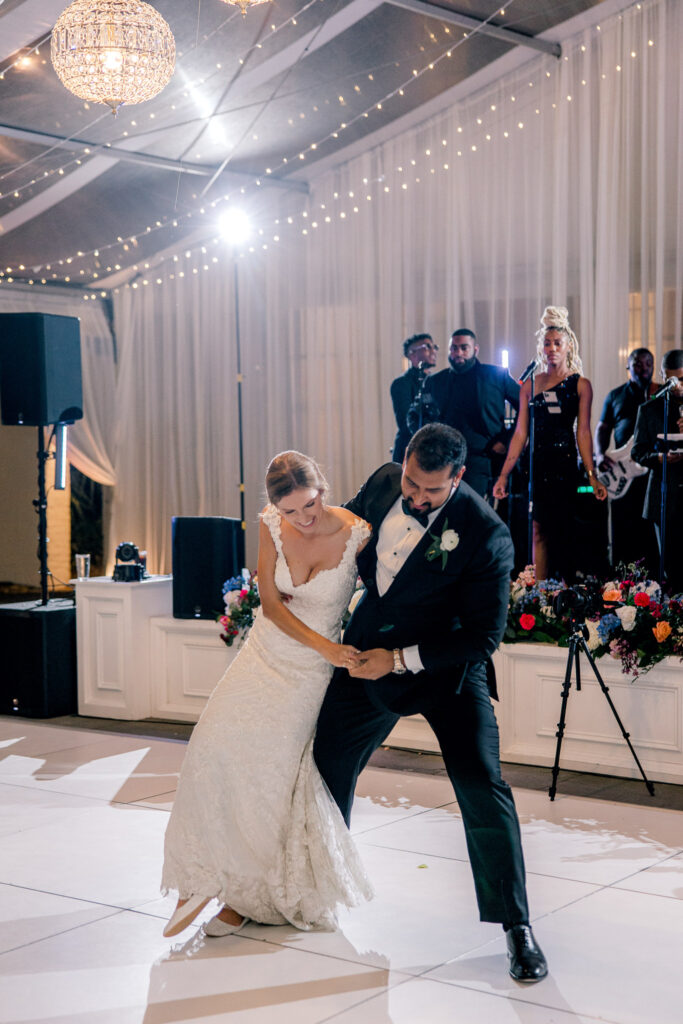 First Dance of bride and groom