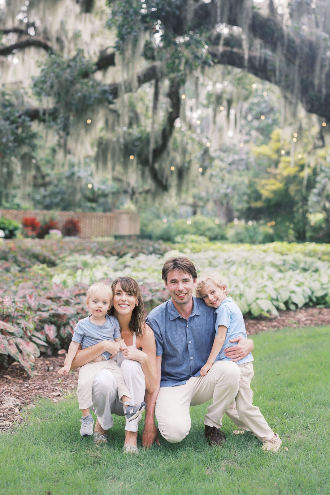 Family Portrait at Brookgreen Gardens